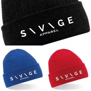 Savage Apparel chunky thermal beanie