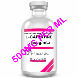 L-Carnitine 500mg/ml 10x50ml vials